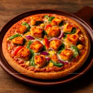 Paneer Mexican Pizza