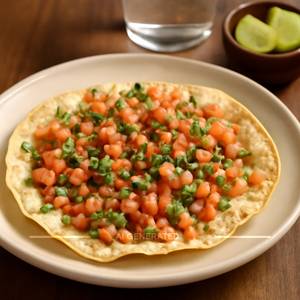 Roasted Masala Papad
