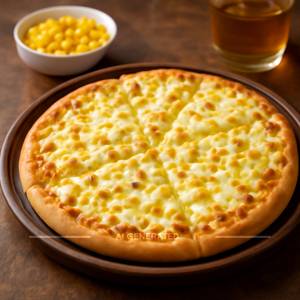 American Corn & Cheese Pizza