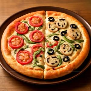 Half & Half Pizza
