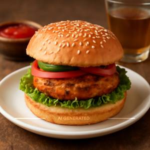 Paneer Tikki Burger