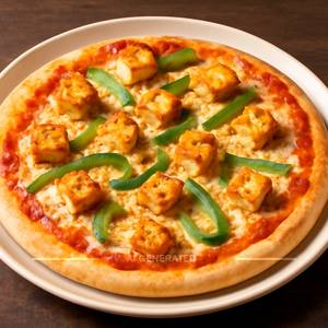 Paneer Capsicum Pizza [8 inches]