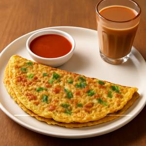 Masala Egg Omelette