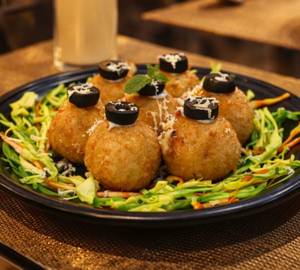 Cheese corn balls