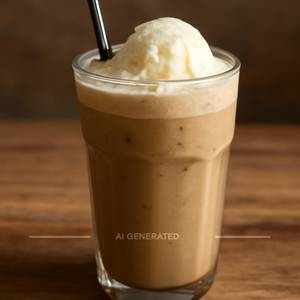 Cold Coffee With Ice Cream