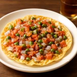 Fry masala papad
