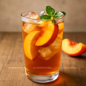 Peach iced tea