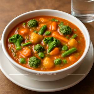 veg anda curry
