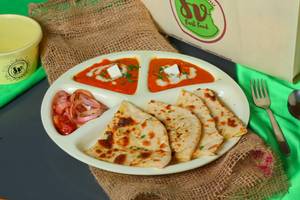 Butter Paneer + Cheese Kulcha