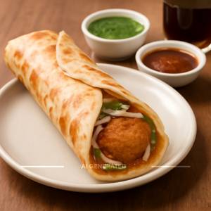 Aloo Tikki Roll
