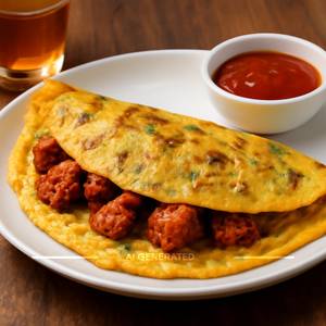 Tandoori Chicken Omelette