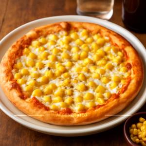 Corn & Cheese Pizza