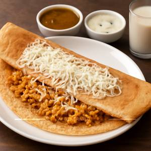 Paneer & Cheese Dosa