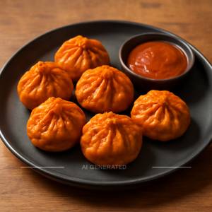 Paneer Peri Peri Momos [6 Pieces]