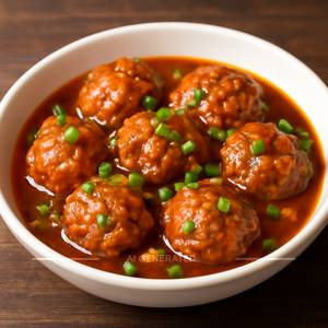Garlic manchurian