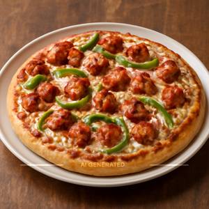 Schezwan Chicken Pizza(8 Inch)