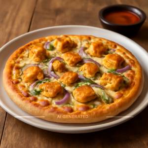 Paneer Malai Tikka Pizza