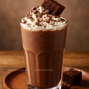 Brownie blast shake