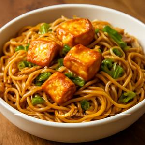 Paneer noodles