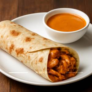Butter delight chicken shawarma