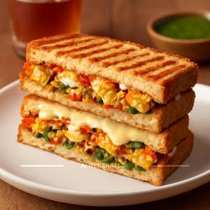 Cheese paneer sandwich
