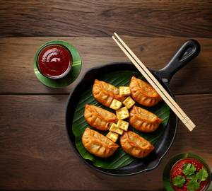 Paneer Momos Fried [5 Pieces]