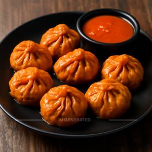 Veg Peri Peri Momos