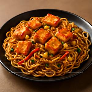 Paneer Manchurian Noodles