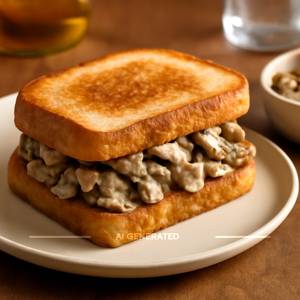 Mushroom sandwich