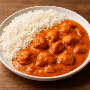 Butter Chicken with Rice