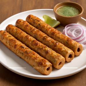 Chicken Seekh Kabab [6 Pieces]