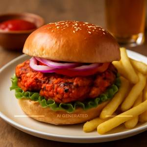 Tandoori Chicken Burger