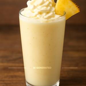 Pineapple Milk Shake