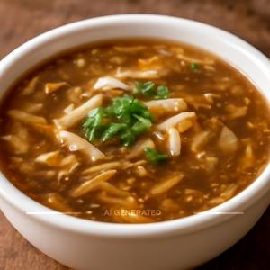 Sour And Pepper Chicken Soup
