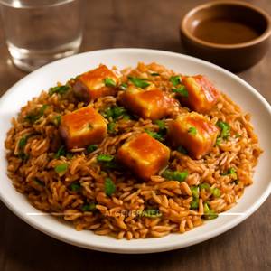 Paneer  manchurian rice