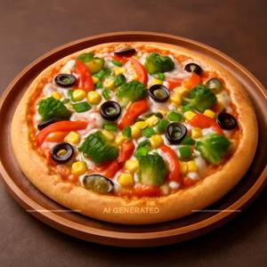 Veg Overloaded Pizza [Regular]