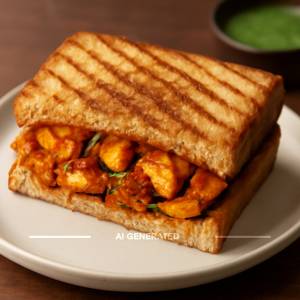 Paneer Tikka Sandwich