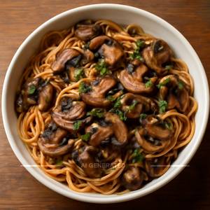 Mushroom noodles   