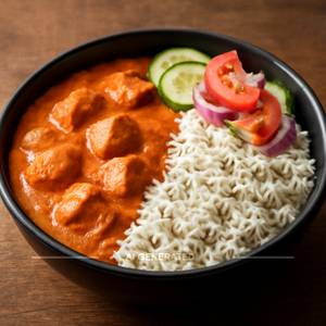 Butter Chicken Rice Bowl