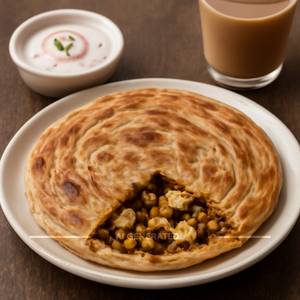 Paneer Mushroom Paratha