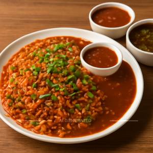 Veg Triple Schezwan Fried Rice