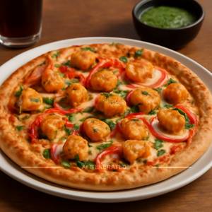 Smoky Barbeque Paneer Pizza [11 inches]