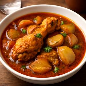 Chicken Do Pyaza