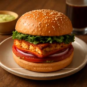 Tandoori Paneer Burger