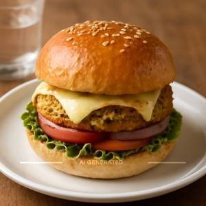 Veg Cheese Burger