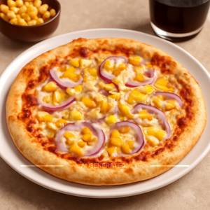 Onion & Corn Pizza