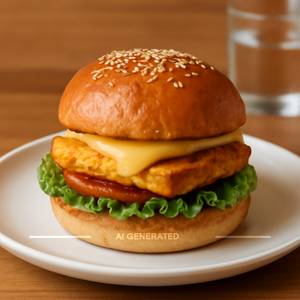 Cheese Paneer Burger