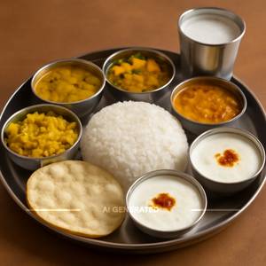 Plain Thali