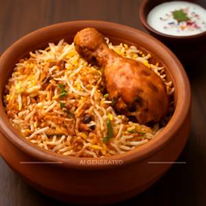 Matka Chicken Biryani