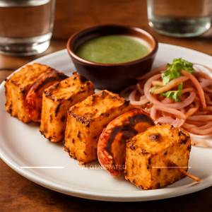 Paneer Achari Tikka
